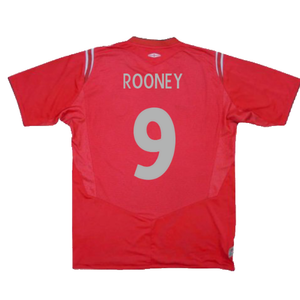 England 2004-06 Away Shirt (M) (Excellent) (Rooney 9)_1