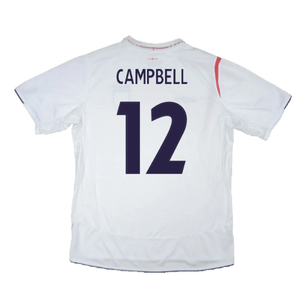 England 2005-07 Home Shirt (XXL) (Excellent) (CAMPBELL 12)_1