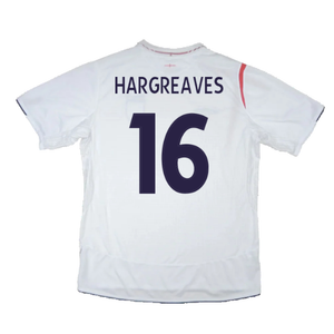 England 2005-07 Home Shirt (XXL) (Excellent) (HARGREAVES 16)_1