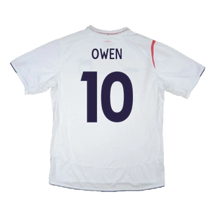 England 2005-07 Home Shirt (L) (Fair) (OWEN 10)_1