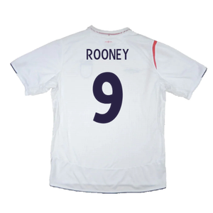 England 2005-07 Home Shirt (XXL) (Excellent) (ROONEY 9)_1