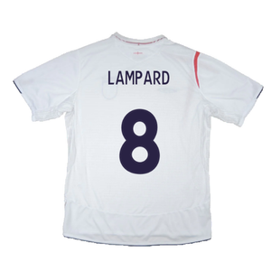 England 2005-07 Home Shirt (XL) (Excellent) (LAMPARD 8)_2