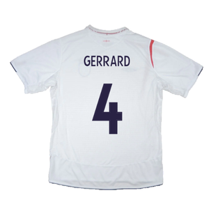 England 2005-07 Home (XL) (Very Good) (GERRARD 4)_2