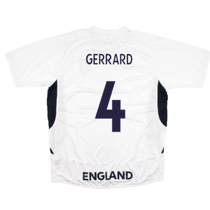 England 2005-07 Umbro Training Shirt (L) (Mint) (GERRARD 4)_2