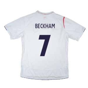 England 2005-2007 Football Shirt (YXL) (Fair) (BECKHAM 7)_2