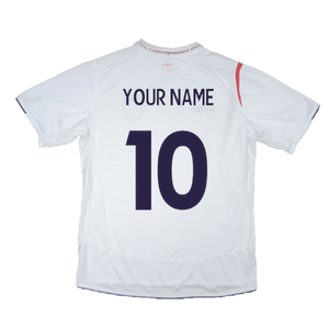 England 2005-2007 Football Shirt (YXL) (Fair) (Your Name)_2