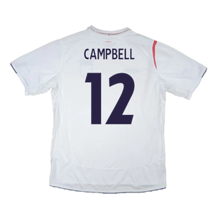 England 2005-2007 Home Shirt (XL) (Excellent) (CAMPBELL 12)_1