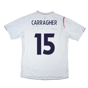 England 2005-2007 Home Shirt (XXL) (Good) (CARRAGHER 15)_1