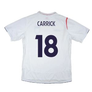 England 2005-2007 Home Shirt (XL) (Excellent) (CARRICK 18)_1