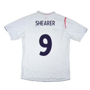 England 2005-2007 Home Shirt  (XL) (Excellent) (SHEARER 9)_1