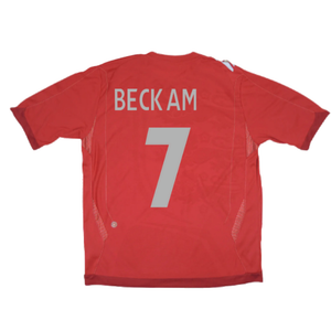 England 2006-08 Away Shirt (L) (BECKHAM 7) (Very Good)_1