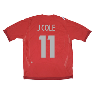 England 2006-08 Away Shirt (XL) (J COLE 11) (Good)_1