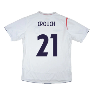 England 2006-08 Home Shirt (XL) (Excellent) (CROUCH 21)_1