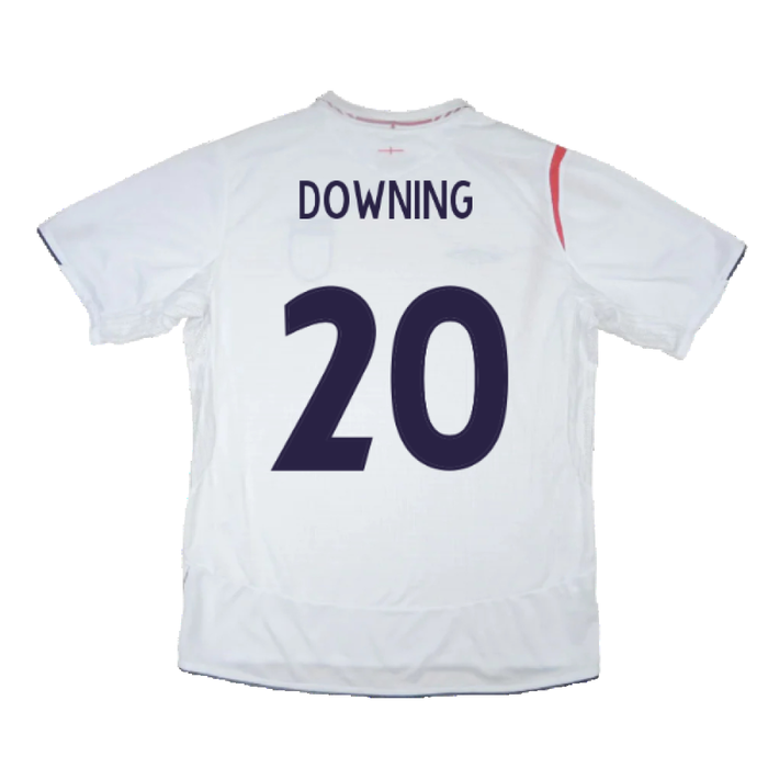 England 2006-08 Home Shirt (XL) (Excellent) (DOWNING 20)