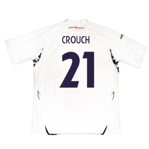 England 2007-09 Home Shirt (S) (Very Good) (CROUCH 21)_1