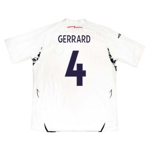 England 2007-09 Home Shirt (XXXL) (Very Good) (GERRARD 4)_1