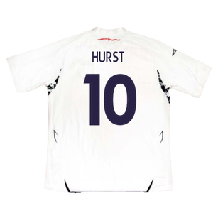 England 2007-09 Home Shirt (XL) (Excellent) (HURST 10)_1