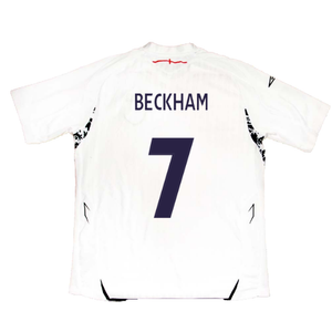 England 2007-09 Home Shirt (M) (Very Good) (BECKHAM 7)_2