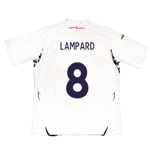 England 2007-09 Home Shirt (M) (Very Good) (LAMPARD 8)_2