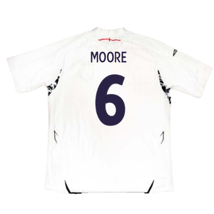 England 2007-09 Home Shirt (Very Good) (MOORE 6)_1