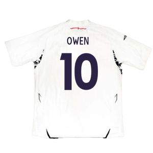 England 2007-09 Home Shirt (L) (BNWT) (OWEN 10)_1