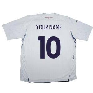 England 2007-09 Home Shirt (S) (Fair) (Your Name)_2