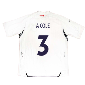 England 2007-2009 Home Shirt (XL) (A COLE 3) (Good)_1