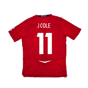 England 2008-10 Away Shirt (L) (Very Good) (J COLE 11)_1