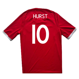 England 2009-10 Away Shirt (XL) (Excellent) (HURST 10)_1