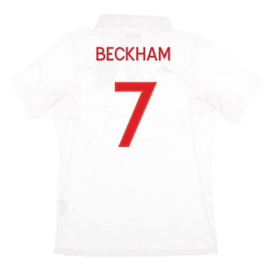 England 2009-10 Home Shirt (XL) (Excellent) (BECKHAM 7)_1