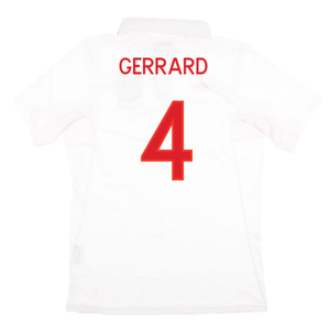 England 2009-10 Home Shirt (M) (Very Good) (GERRARD 4)_1