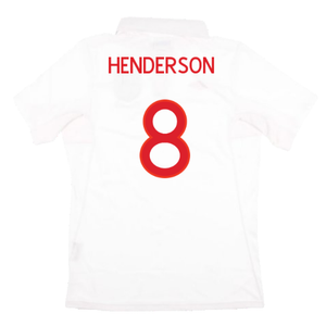 England 2009-10 Home Shirt (XL) (Excellent) (HENDERSON 8)_1