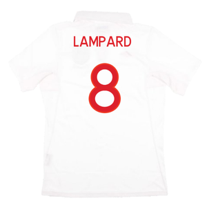 England 2009-10 Home Shirt (L) (Good) (Lampard 8)_1