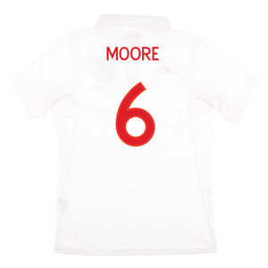 England 2009-10 Home Shirt (L) (Good) (Moore 6)_1