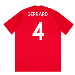 England 2010-11 Away Shirt (XL) (Very Good) (GERRARD 4)_1