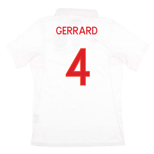 England 2010-12 Home Shirt (Good) (GERRARD 4)_1