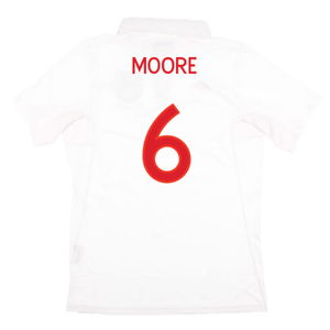 England 2010-12 Home Shirt (XL) (Excellent) (Moore 6)_1