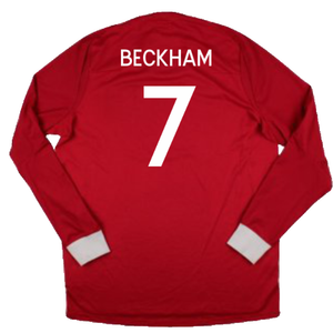 England 2010-2011 Away Shirt (3XL) (Excellent) (BECKHAM 7)_1