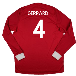 England 2010-2011 Away Shirt (M) (Excellent) (GERRARD 4)_1