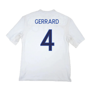 England 2009-10 Home Shirt (XXL) (Fair) (Gerrard 4)_1