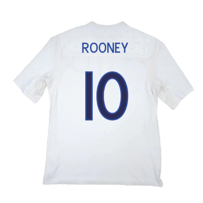 England 2011-12 Home Shirt (XL) (Good) (ROONEY 10)