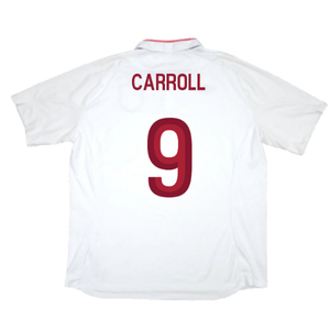 England 2012-13 Home Shirt (XL) (Excellent) (Carroll 9)_1