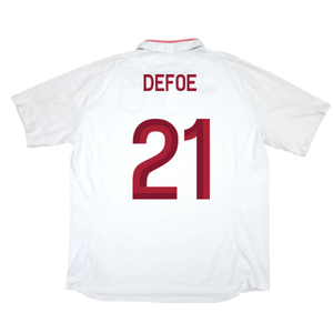 England 2012-13 Home Shirt (XL) (Good) (Defoe 21)_1