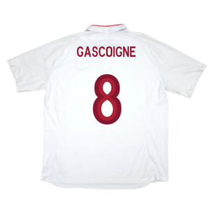 England 2012-13 Home Shirt (L) (Good) (Gascoigne 8)_1