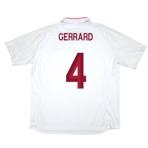 England 2012-13 Home Shirt (XL) (Excellent) (Gerrard 4)_1