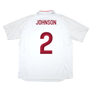 England 2012-13 Home Shirt (XL) (Excellent) (Johnson 2)_1