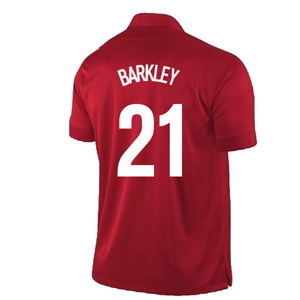 England 2013-14 Away Shirt (M) (Very Good) (BARKLEY 21)_1