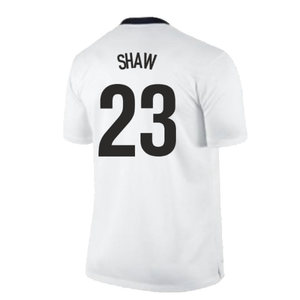 England 2013-14 Home Shirt (S) (Excellent) (SHAW 23)_1