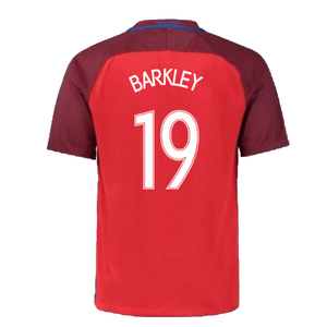 England 2016-17 Away Shirt (M) (Good) (Barkley 19)_1