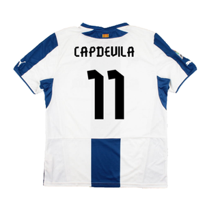 Espanyol 2013-14 Home Shirt (L) (Excellent) (Capdevila 11)_1